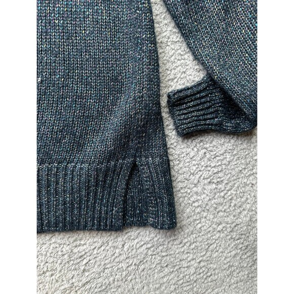 Loft V neck Metallic sweater NWT Sz Small - Picture 7 of 8